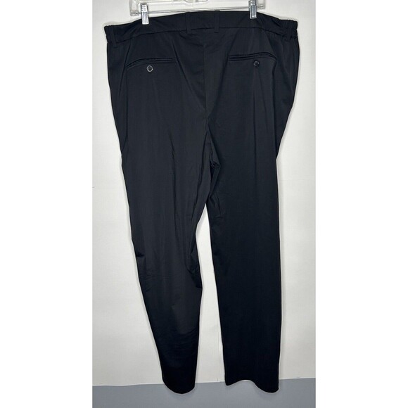 Spaidersilk Women’s Plus Size Straight Leg Dress Pants Black SIZE 32W NWOT - Picture 2 of 8